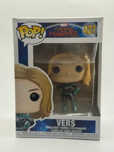 Boneco Vers 427 Captain Marvel - Funko Pop
