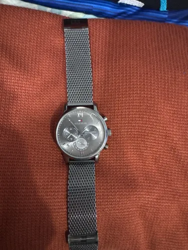 Relógio Tommy Hilfiger Masculino Preto Original