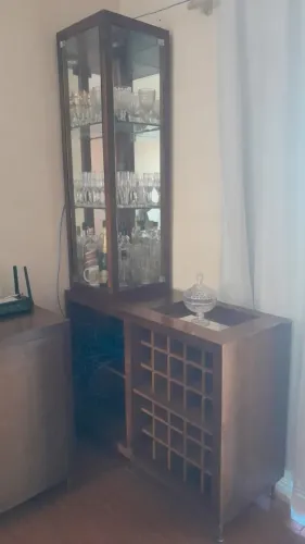 Conjunto Sala Sucupira Madeira Maciça
