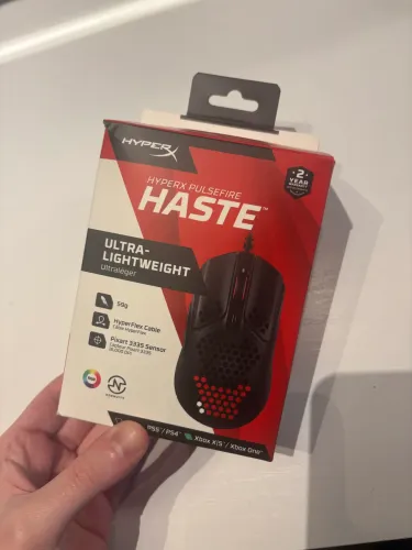 Mouse HyperX Pulsefire Haste preto