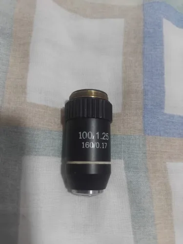 Objetiva microscopio 100x