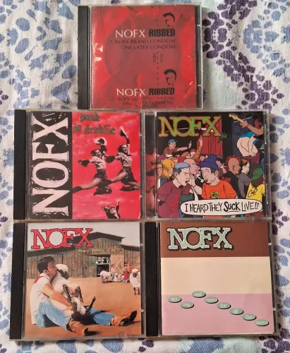 Raridade CDs banda Nofx surf skate