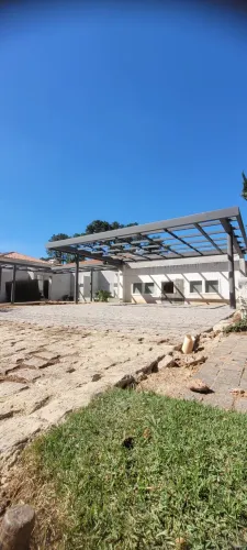 Estruturas metálicas, cobertura de garagem/ jardim de inverno.