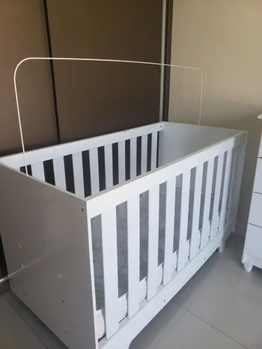 Berço Minicama Life + Colchão Ortobom D18