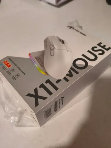 ATTACK SHARK X11, MOUSE GAMER, TOTALMENTE NOVO!