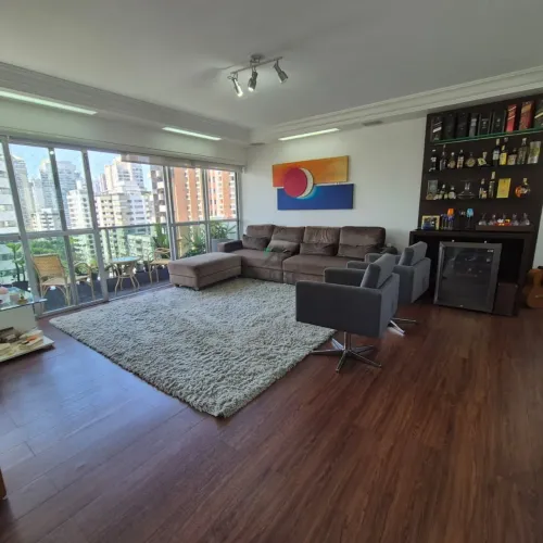 Apartamento para venda em Brooklin Novo com 4 quartos, sendo 1 suíte, 187m²