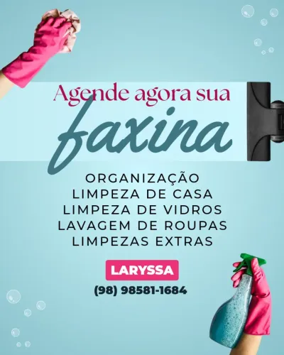 Serviços Domésticos - Limpeza, Organização e Mais!