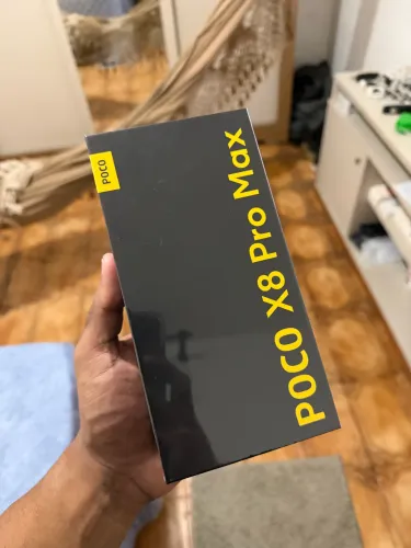 Poco x8 pro Max 512gb lacrado! Aceito trocas e cartão.