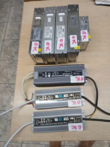 Lote de fontes1 de 5a, 2 de 10a ×1 de 30a colmeia+3 de 10a que são IP67