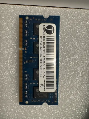 Kit 2 Memórias RAM 4GB para Notebook DDR3/DDR3L