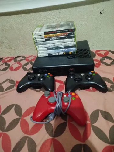 Xbox 360 com jogos