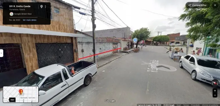 Terreno à venda, 502 m² por R$ 550.000,00 - Manuel Sátiro - Fortaleza/CE