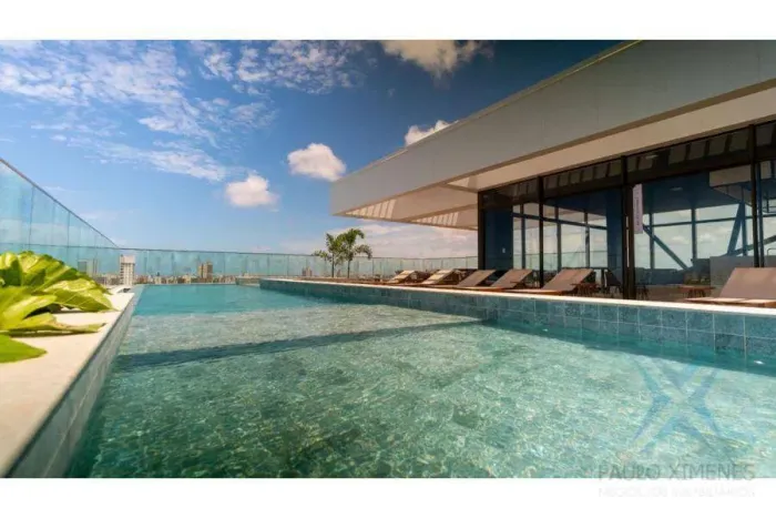Apartamento com 1 dormitório para alugar, 40 m² por R$ 4.788,00/mês - Meireles - Fortaleza