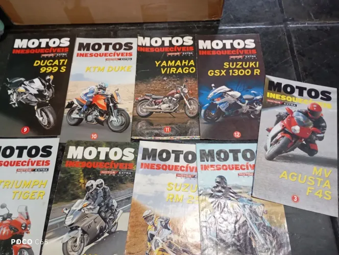 Fascículos motos inesquecíveis motor extra especial