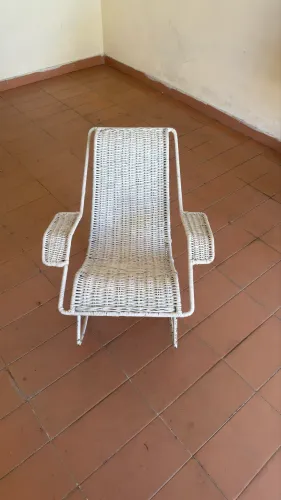 Cadeira   de balanço infantil em Vime ! 