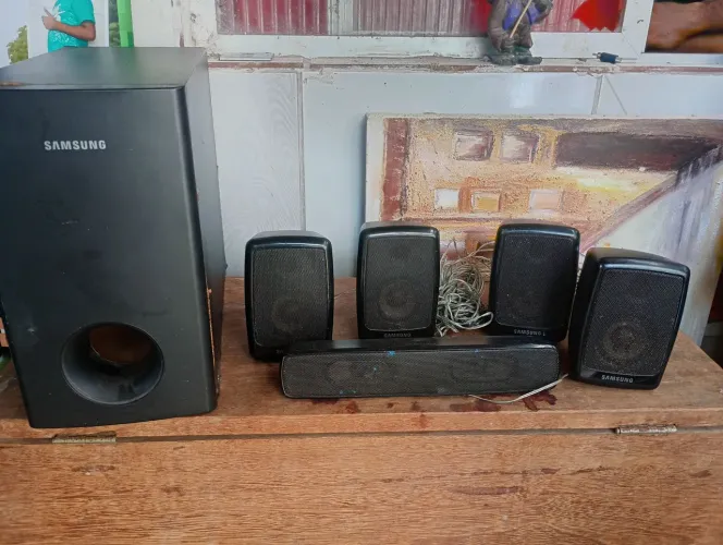 Jogo caixa home teather Samsung
