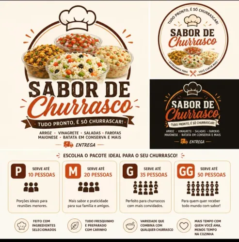 CHEGOU A SOLUÇÃO PARA O SEU CHURRASCO!