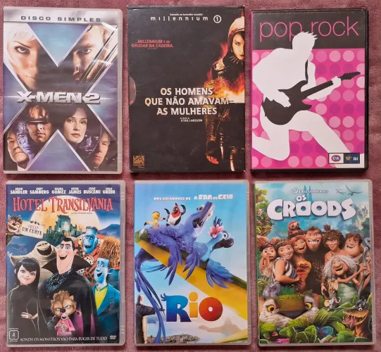 Dvd's Filmes, Animações e Músicas