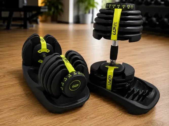 Par Halter Ajustável 24 Kg UPLIFT Smart Dumbbel