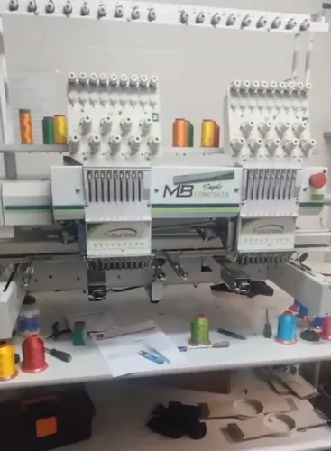 Bordadeira Industrial MB Compacta Dupla 9 Agulhas | Revisada