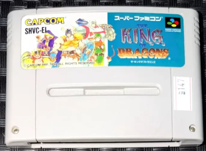 king of dragons Original SNES Super Nintendo SFC