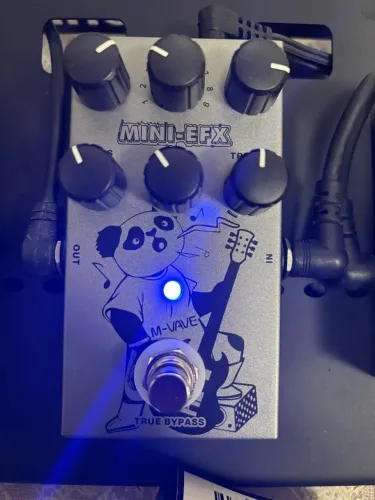 Pedal M-Vave Multi EFX 9 Efeitos baseados em pedais famosos