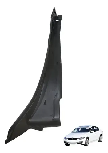 Moldura Paralama Direito Bmw F30 320i 2.0 Turbo 2014 2018 Preto