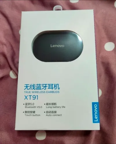 Fone sem fio Lenovo Novo