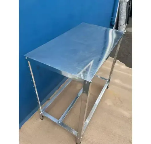 Mesa inox não é daquelas grossas