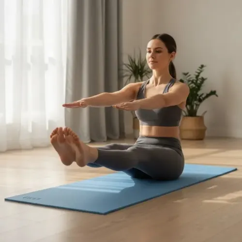 Tapete Antiderrapante Para Yoga / Pilates / Exercícios - Oferta Namorados!