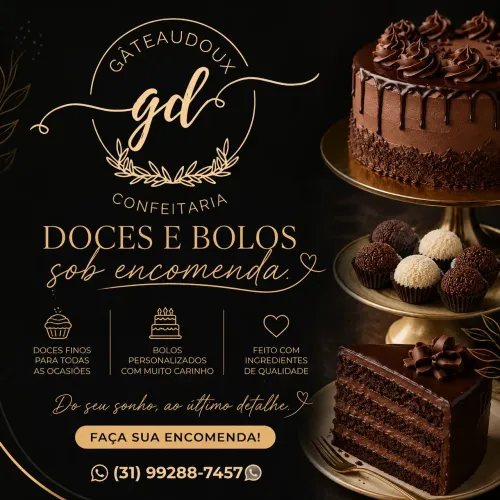 Bolos & Doces sob encomenda.