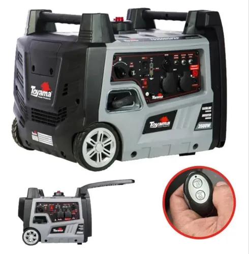 Gerador Gasolina 3,5kva Digital Mono Com Controle Toyama