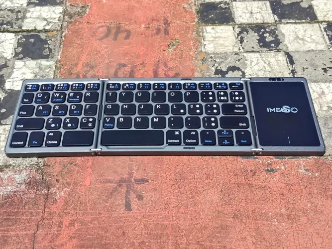 Teclado Imenso 950 Articulado C/ Bluetooth e Touchpad.(TECLADO DOBRÁVEL).