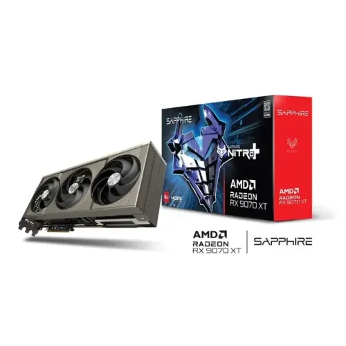Placa de video RX 9070XT 16GB Sapphire NITRO+