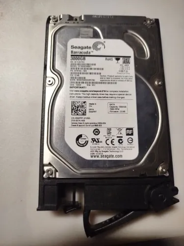 HD 3 TB Seagate Barracuda 100%