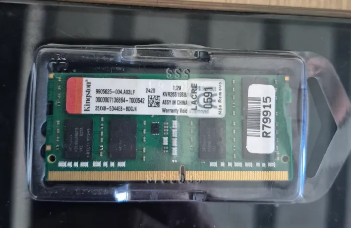 Memoria Kingston 16GB DDR4 Notebook