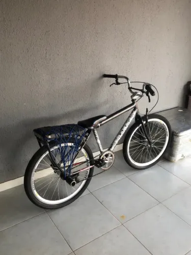 Bike aro 24 grafite nova