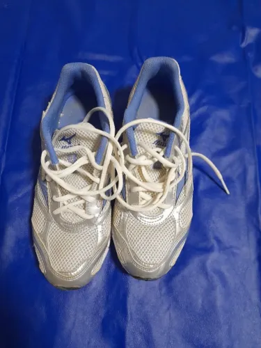 Tenis Mizuno Unisex Branco Azul 