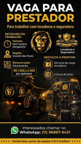 Prestador de serviço.