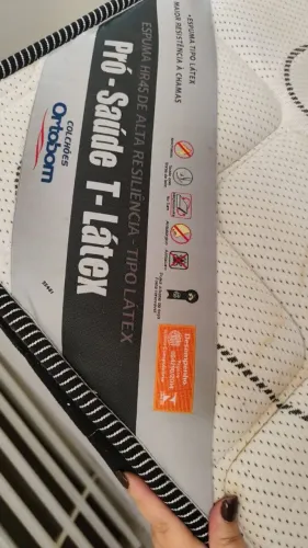 Colchão Ortobom Casal Espuma T/ Latex