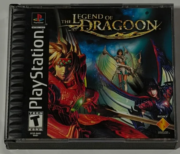 The legend of dragoon ps1 original americano completo