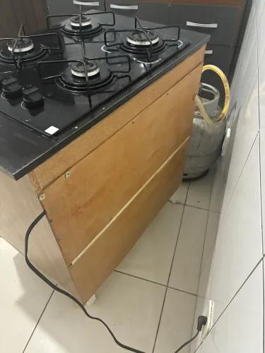 Cooktop + balcão