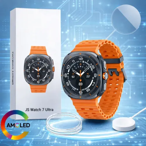 Relógio Smartwatch Redondo Esportivo Js Watch 7 Série Ultra 7 47mm Tela Amoled 1.45"