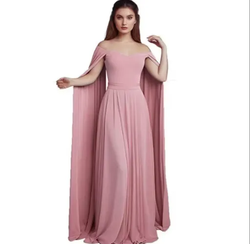Vestido rose madrinha 