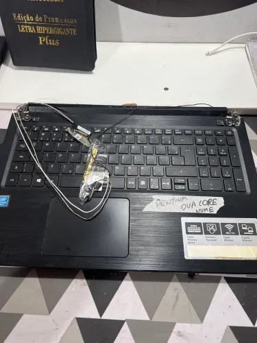 Carcaça com placa mãe notebook Acer A315-53 Intel dual Core
