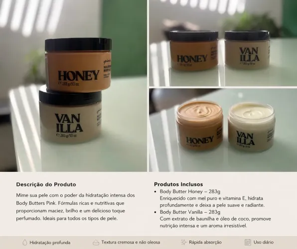 Hidratante Victoria Secrets - Butter Honey e Vanilla