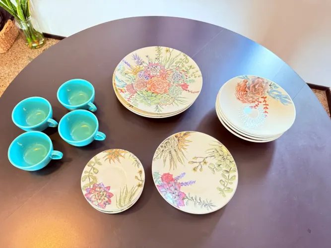 Jogo de jantar 20 peças porcelana
