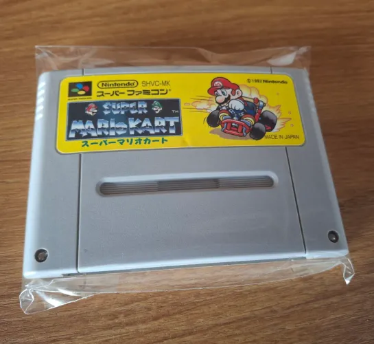 Super Mario Kart original salvando