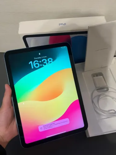 iPad 10ª Geração 64GB Azul Wi-Fi + Celular - Novo com Garantia Apple
