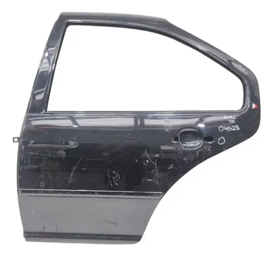 Porta Traseira Esquerda Bora 2002 2012 Preto C / Friso Avaria